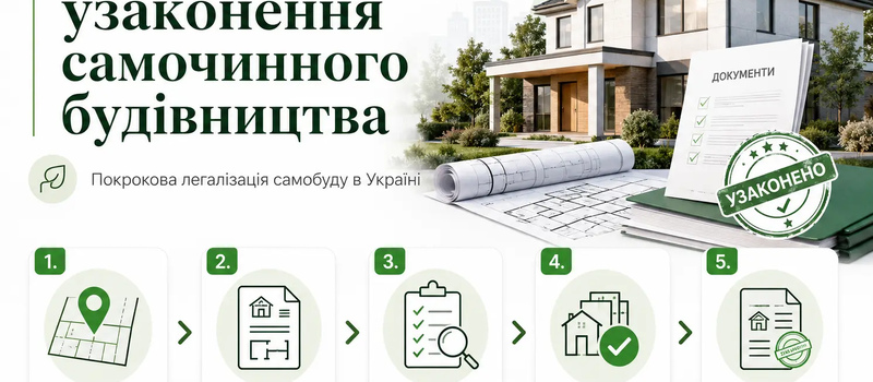 Алгоритм действий для узаконения самовольного строительства